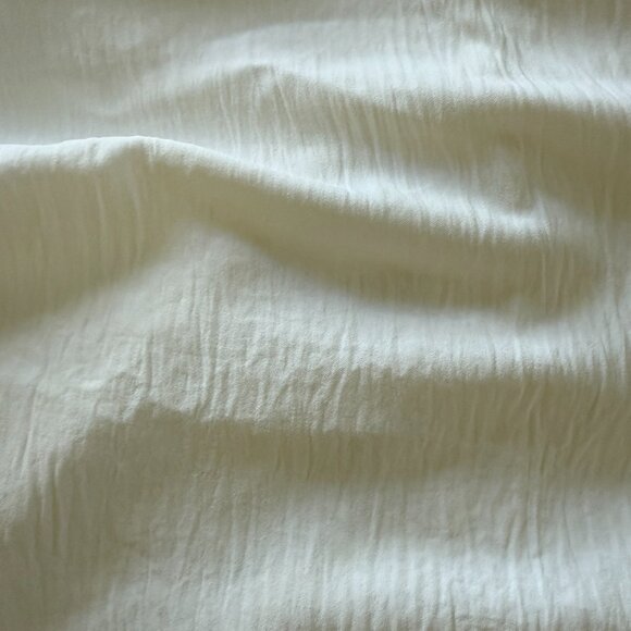 Franne Golde Ivory Santorini V-neck Maxi Dress, Ivory, XXL, NWT - Picture 4 of 7